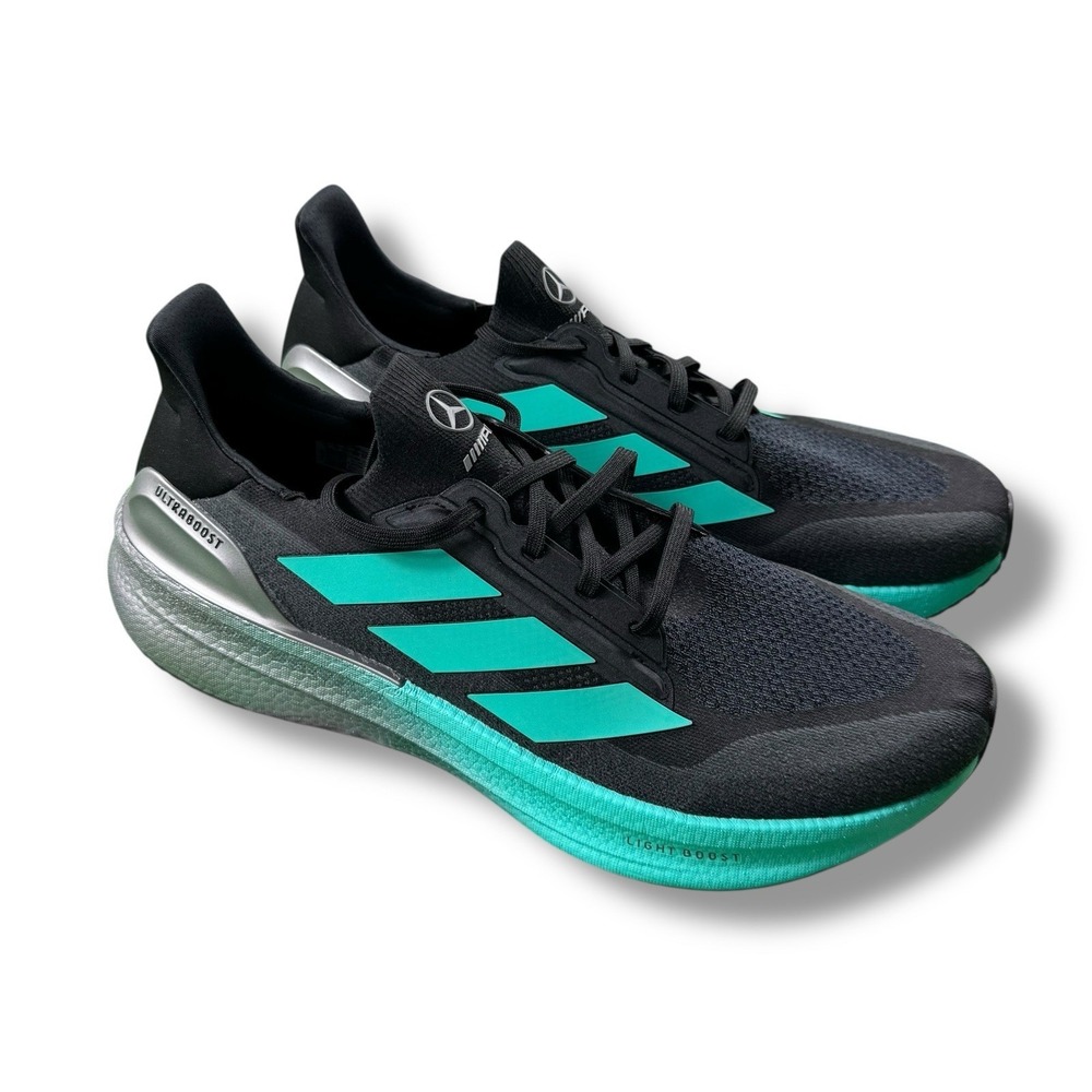 NWOB Adidas Ultra Boost 5X Mercedes-AMG Petronas Formula One Team JR9386 Mens 16